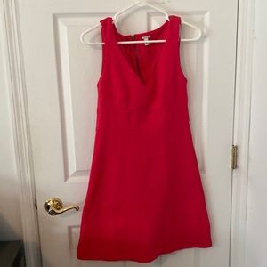J. Crew Red Professional Dress Size 0